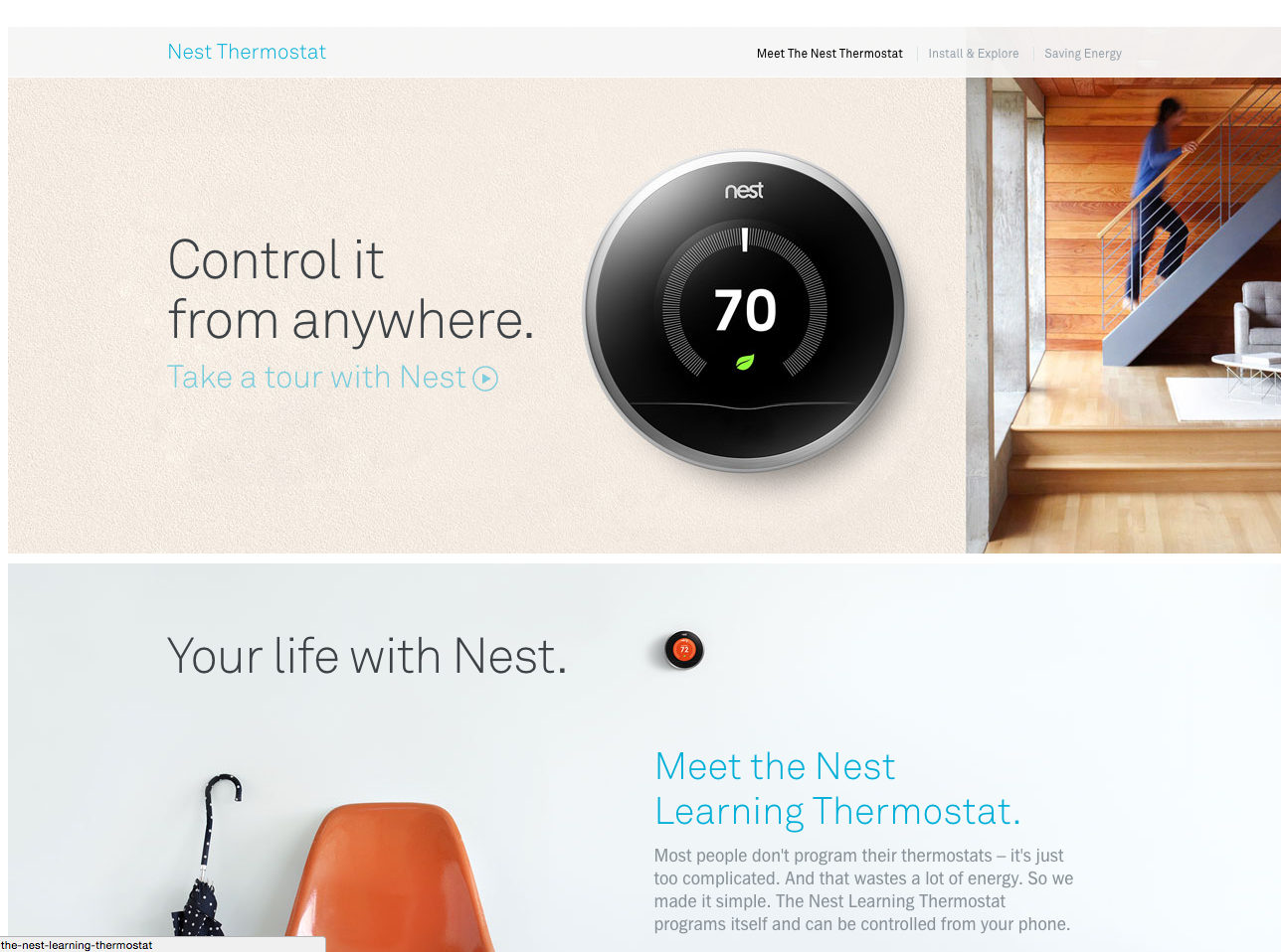 Nest tour video